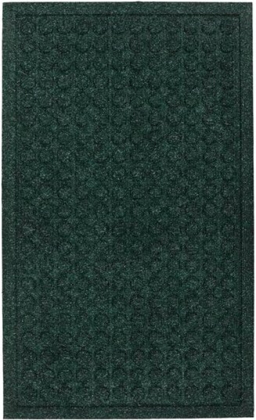 Entry rektangulær dørmatte 75x45 cm grønn