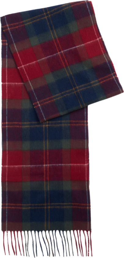 Ws Tartan Scarf Winterberry Tartan