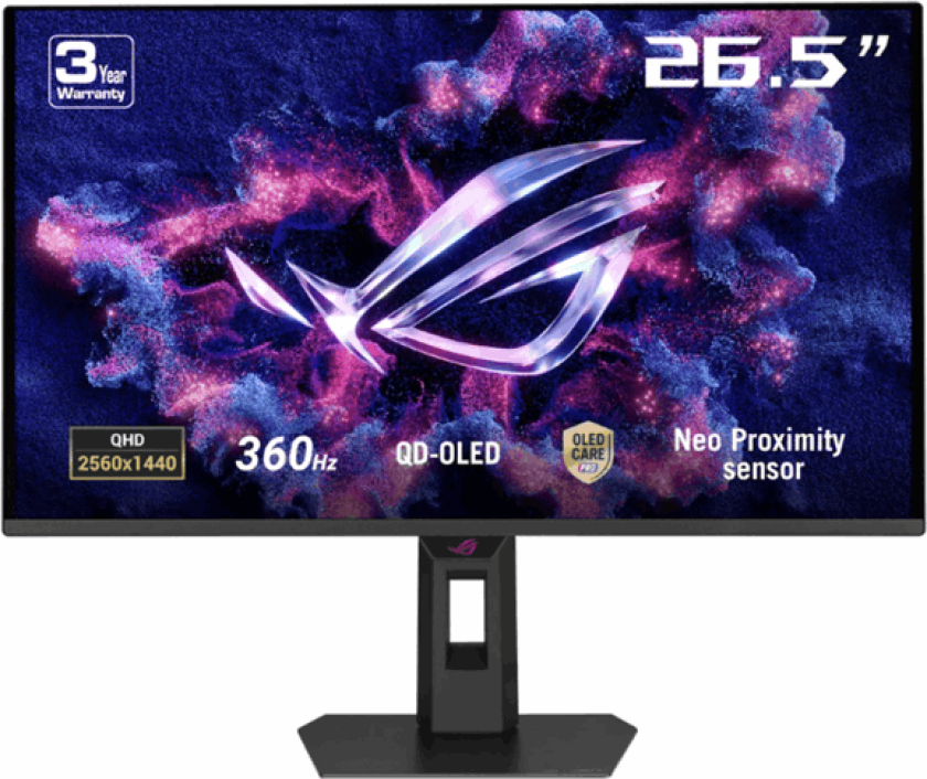 27" ASUS ROG Strix OLED XG27AQDNG - 2560x1440 - 360Hz - QD-OLED