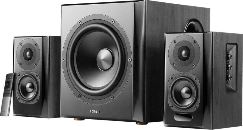 S351DB - Høyttalersystem - for PC - 2,1 kanaler - trådløs - Bluetooth - 150 watt (Total)