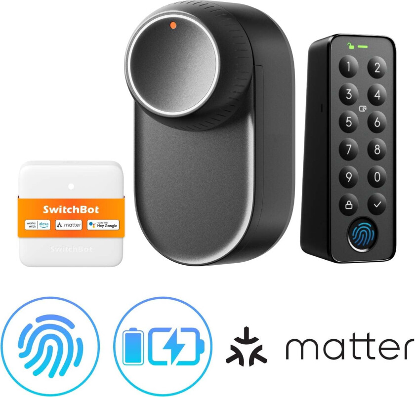 Lock Ultra Bundle incl Hub Mini Matter and Keypad Touch