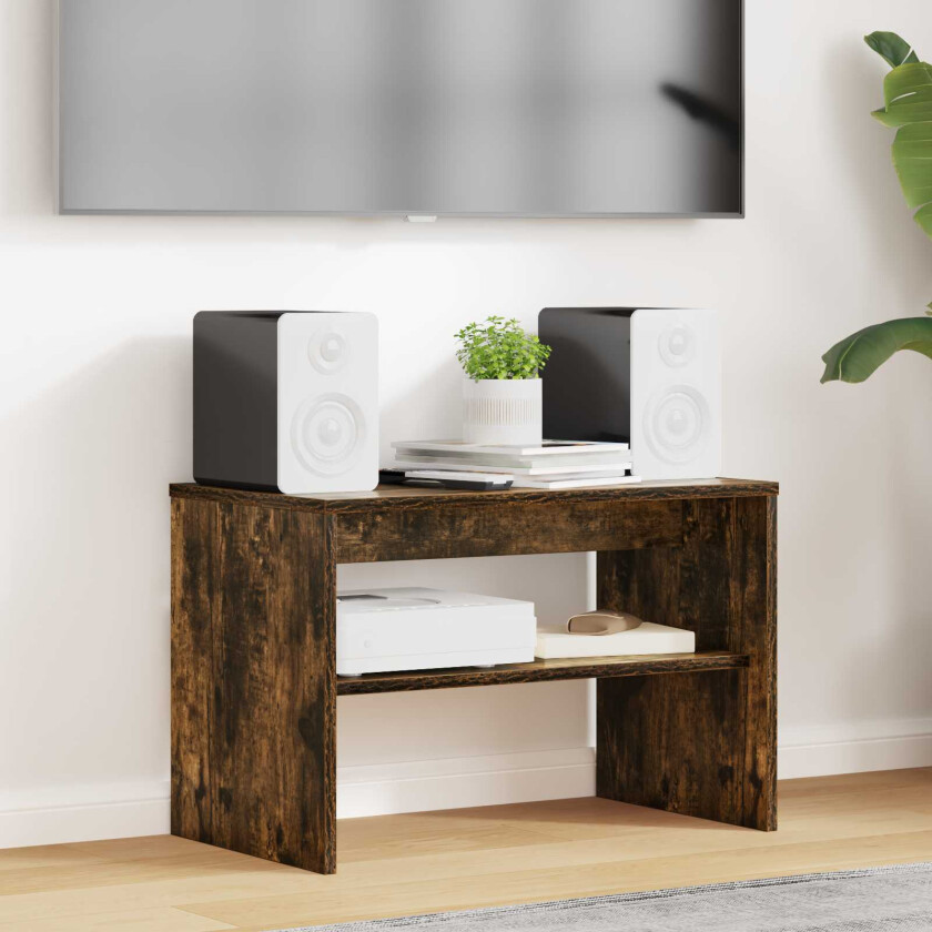 TV-skap Røkt eik 60 x 35 x 40 cm Konstruert tre