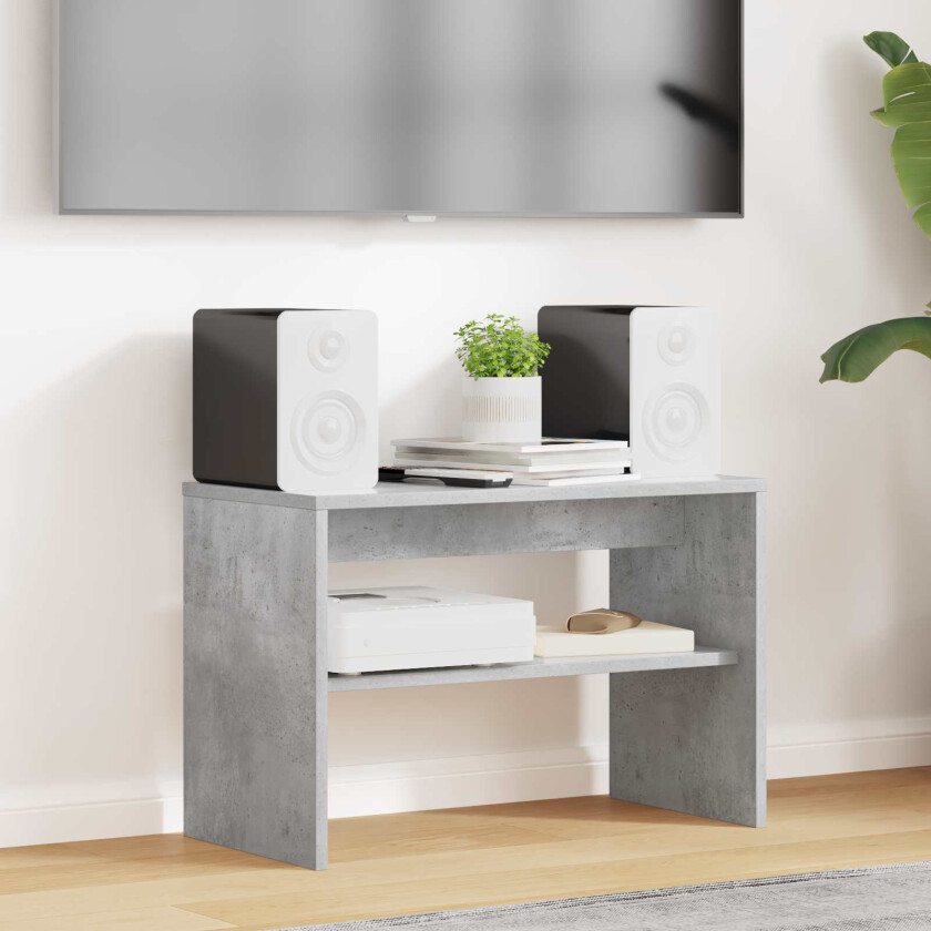 Bilde av TV-skap Betonggrå 60 x 30 x 40 cm Konstruert tre