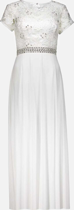 Maxikjole Elizabeth, XL, Kjole Hvit XL