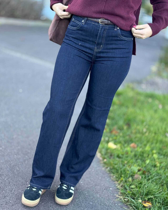 Jeans Hana 3757, 34/32, Jeans Blå 34/32