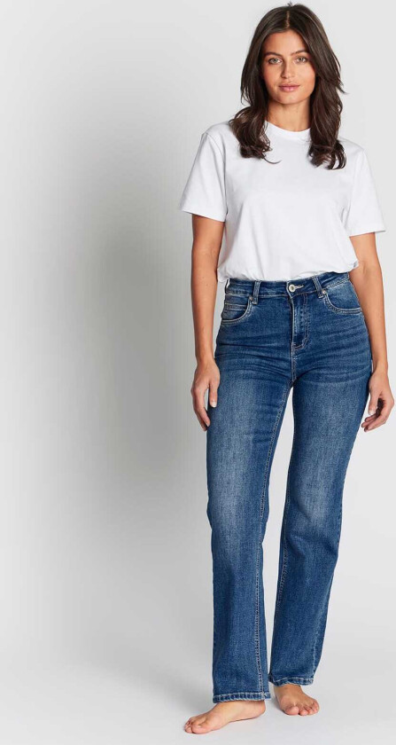 Jeans Hana 1016, 29/30, Jeans Blå 29/30