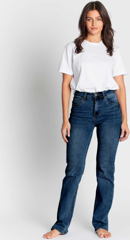 Jeans Hana 1016, 24/32, Jeans Blå 24/32