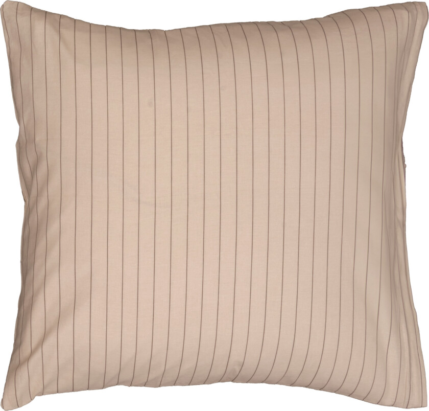 Putetrekk 100 % bomull - 60x63 cm - Sandstripet sengesett putetrekk - Nordstrand Home dynetrekk