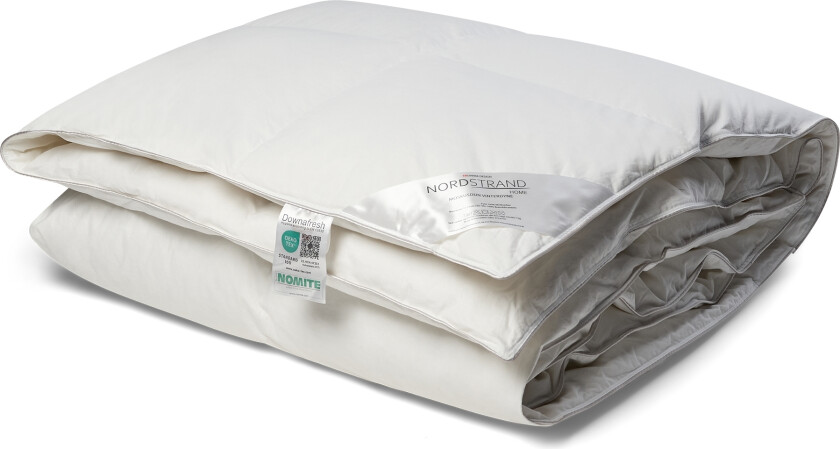 Bilde av Vinter dobbeltdyne 200x200 cm - Med 100 % fine moskusdun - Allergivennlig dundyne - Nordstrand Home varm dobbeltdyne