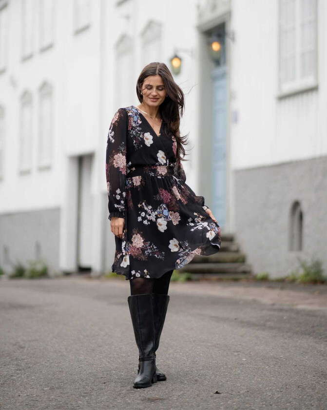 Kjole Gemma Stray, XXL, Kjole Svart XXL