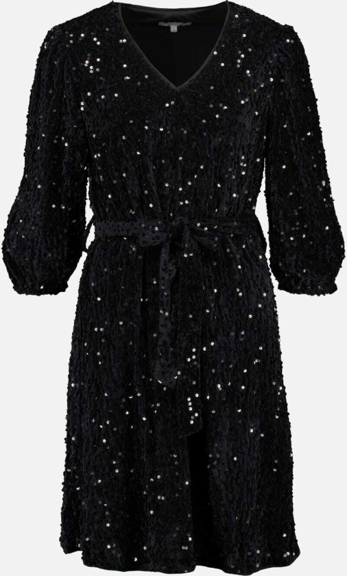 Paljettkjole Feline Velvet, XXS, Kjole Svart XXS