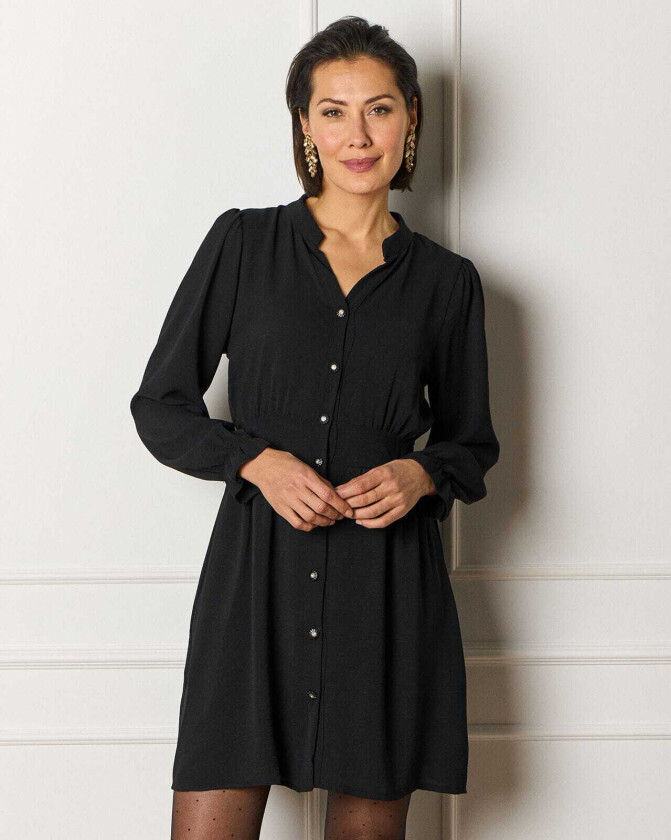 Kjole Elise, XL, Kjole Svart XL