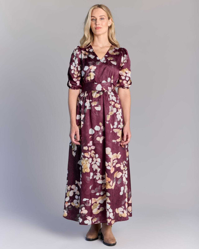 Maxikjole Emmeli Lun V, XS, Kjole Rød XS