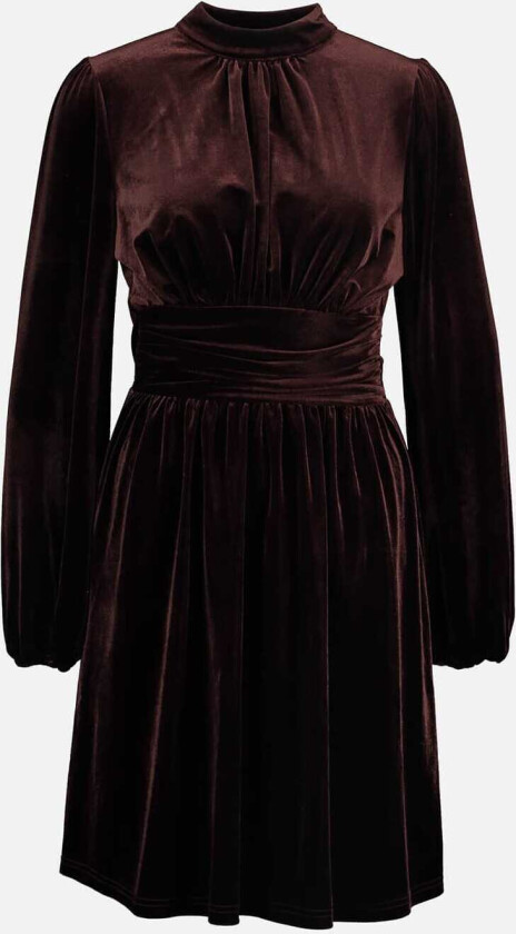 Kjole Aliba Velour, XL, Kjole Brun XL