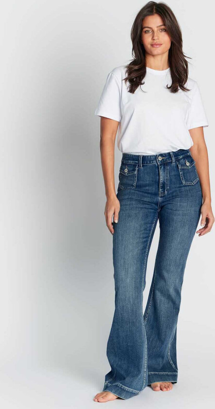 Jeans Catrine 3967, 24/32, Jeans Blå 24/32