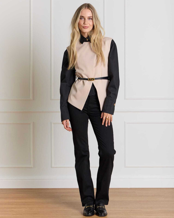 Jeans Hana 268C, 27, Jeans Svart 27