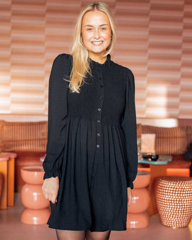 Kjole Lindsy, XL, Kjole Svart XL