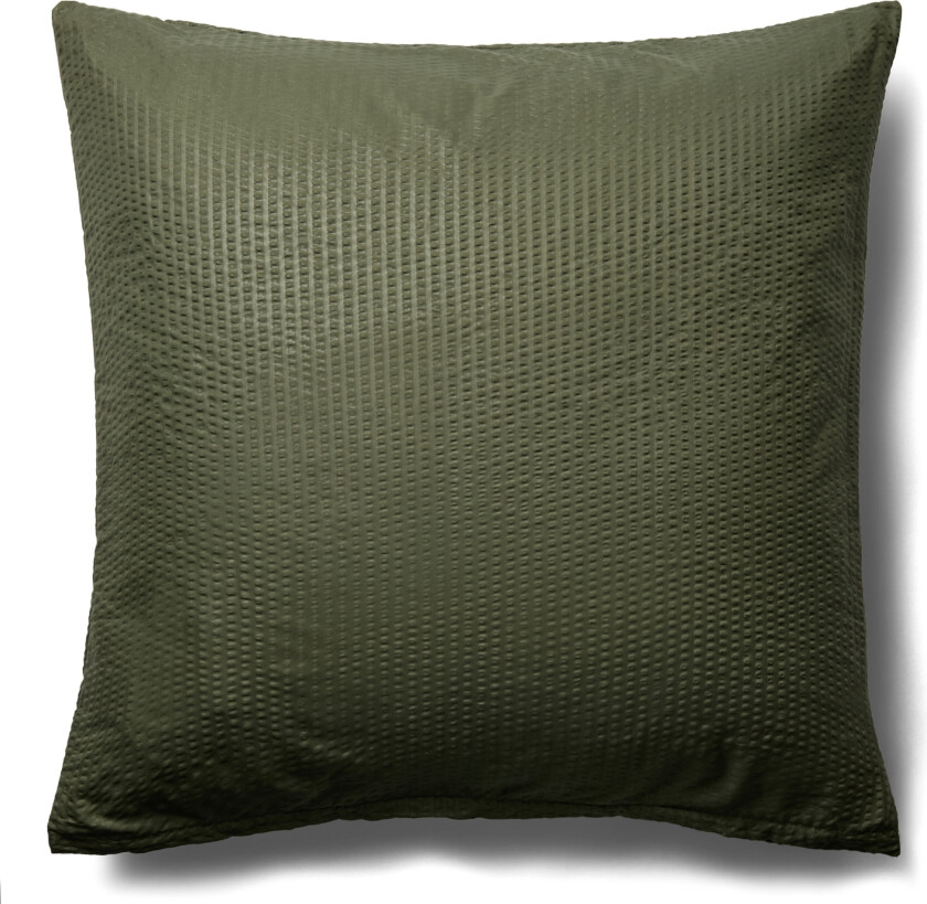Kreppsengetøy putetrekk 60x63 cm - Hodeputetrekk i mikrofiber - Grønt krepp putetrekk fra danske IN Style