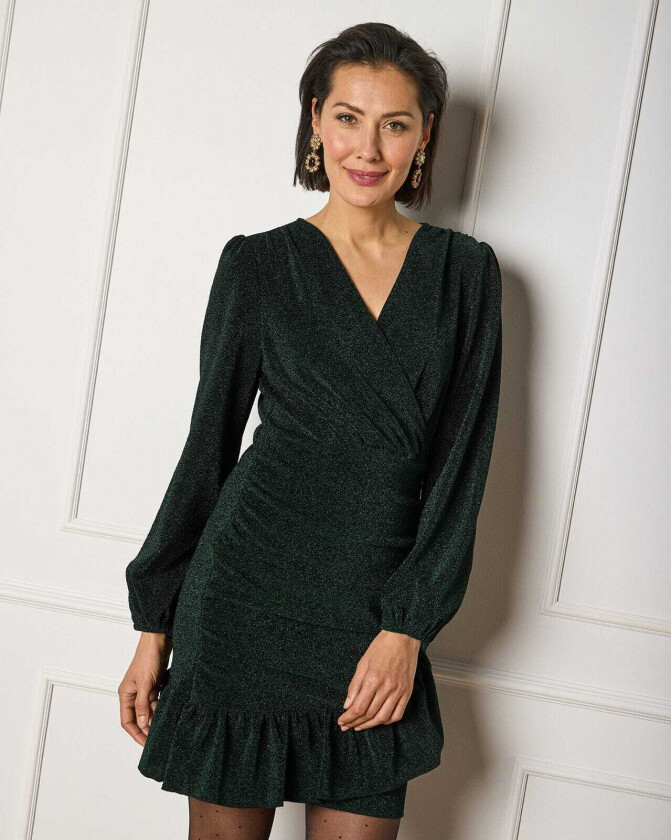 Kjole Alyssa Sparkle, XS Kjole Grønn XS