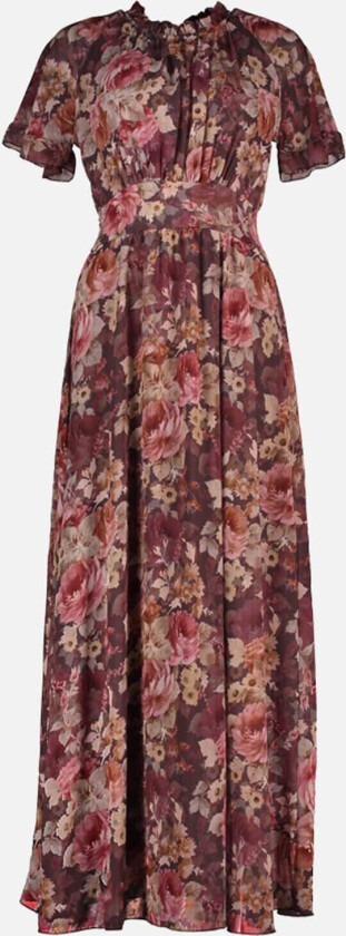 Maxikjole Liane Rosana , S, Kjole Brun S