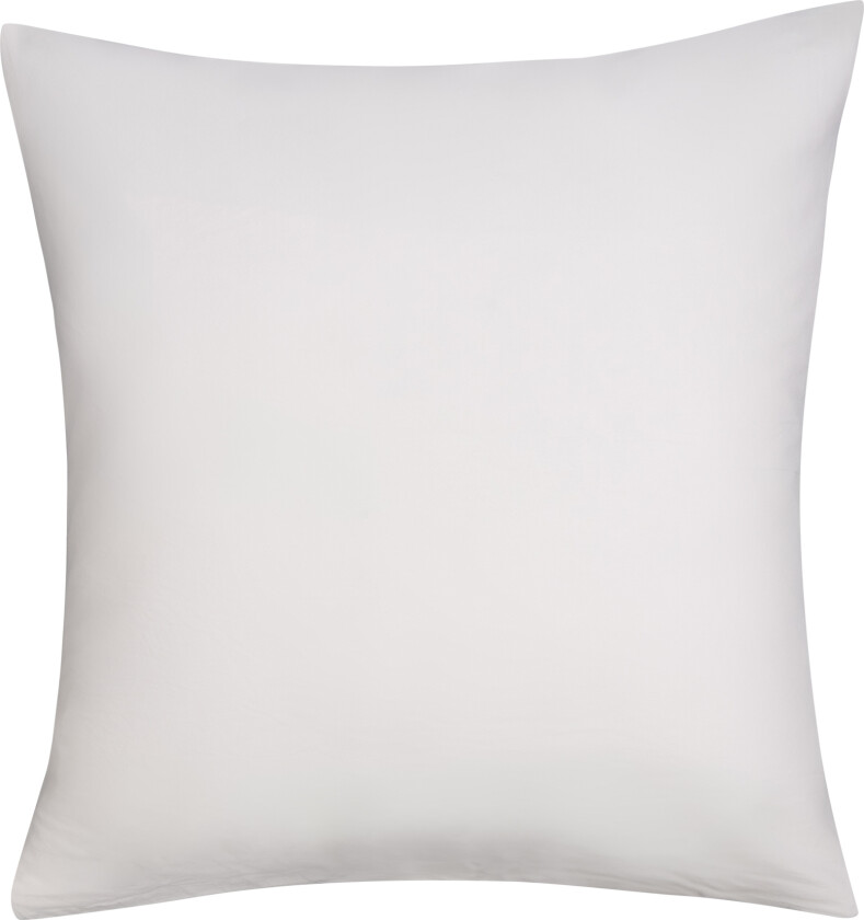 Putetrekk 60x63 cm - 100% Enzymvasket Bomull - Firm Hvit - Nordstrand Home