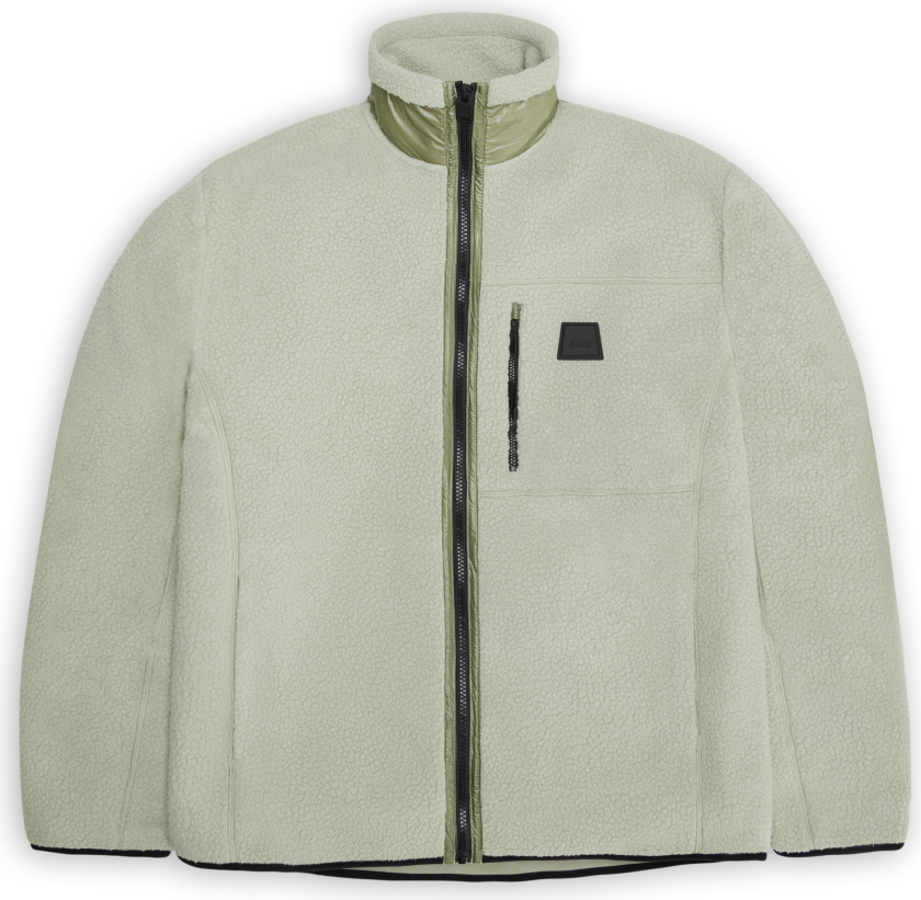 Rains Unisex Yermo Fleece Jacket T1 Earth XL, Earth