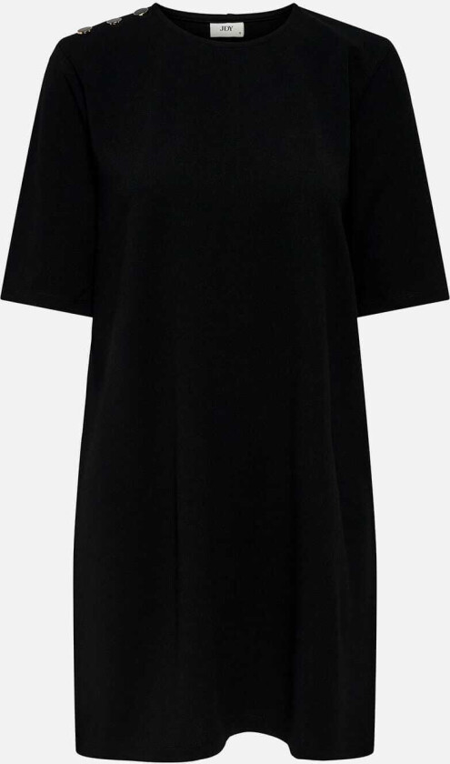 Kjole Geggo Button, S, Kjole Svart S