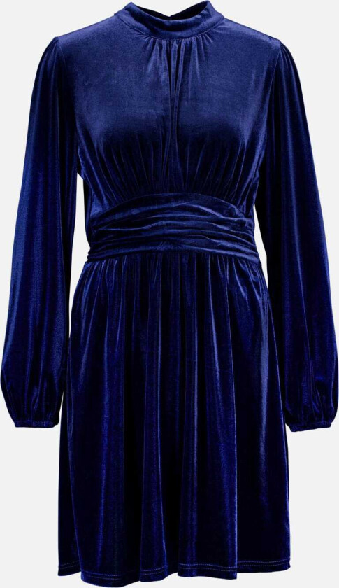 Kjole Aliba Velour, XS Kjole Blå XS