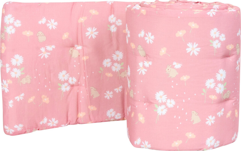 Sengekant - Myk sengekant 360x30 cm - Søt kanin kolleksjon til baby og babysengen - Sengekant til sprinkelseng - Nordstrand Home babytilbehør