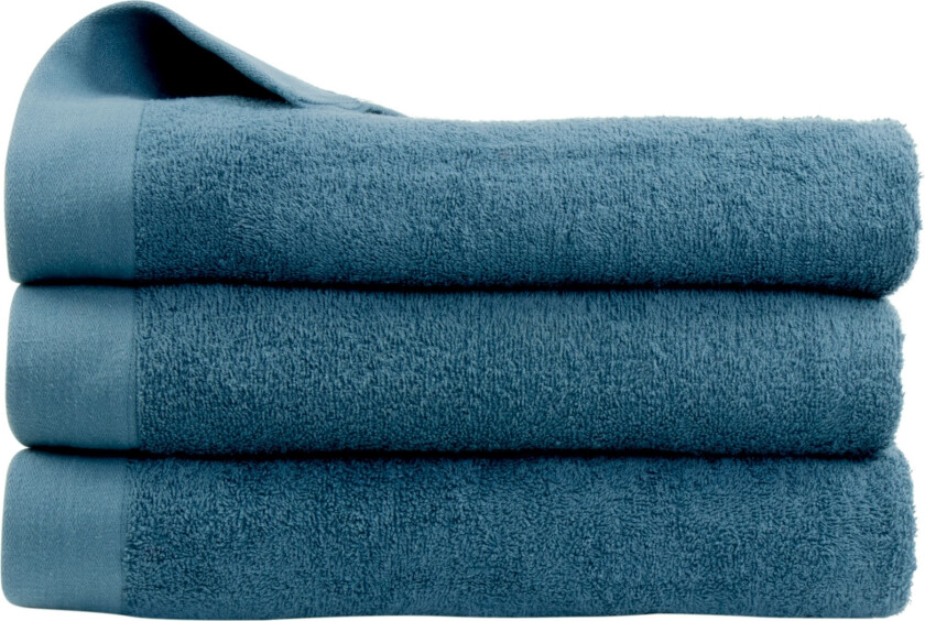 Badehåndkle - 100% Myk bomull med høy absorberingsevne - 70x140 cm - Mørkeblått badehåndkle fra danske By Borg