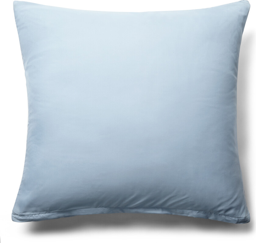 Putetrekk 60x63 cm - Ensfarget lyseblått hodeputetrekk - Microfiber putetrekk - IN Style