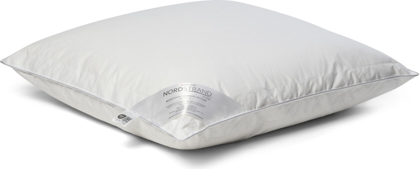 Bilde av Moskusdun hodepute - 60x63 cm - Lav dunpute - 3 kammer pute - Nordstrand Home moskusdunpute