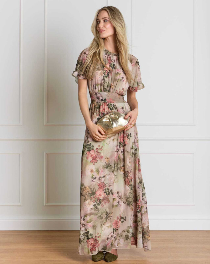 Maxikjole Liane Orchid, XL, Kjole Grønn XL