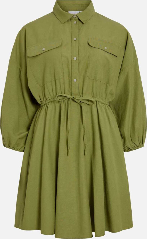 Skjortekjole Prisilla, 34, Kjole Grønn 34