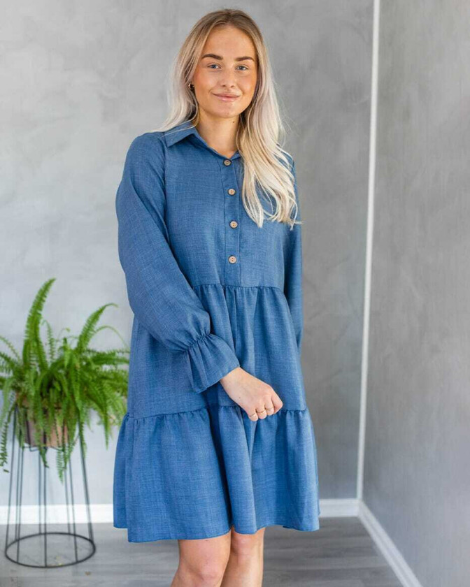 Kjole Guri, S Kjole Blå S