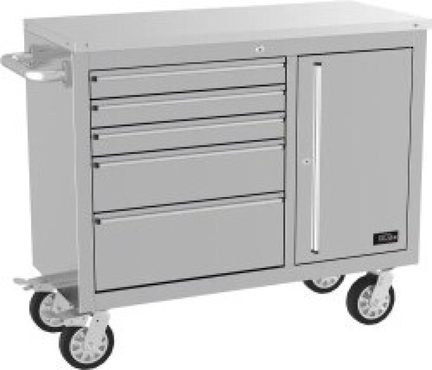 verkstedvogn GW 5/1 INOX - rustfritt stål