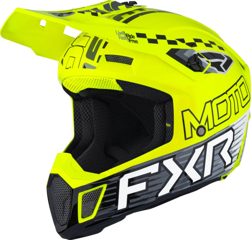 Crosshjelm FXR Clutch Race Div 26 HivisXXL