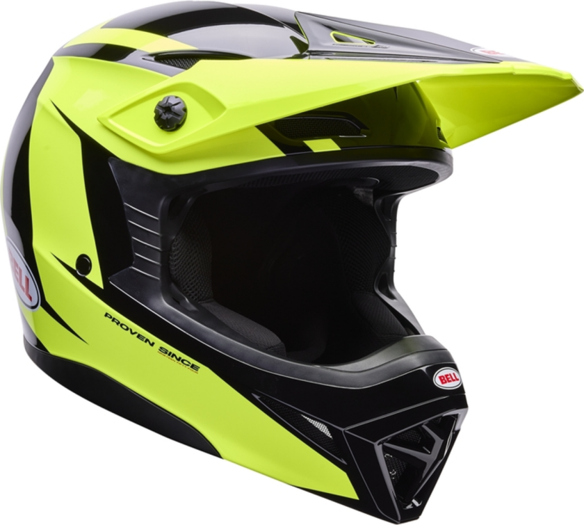 Crosshjelm BELL MX-10 Mips Talon Yellow/BlackL
