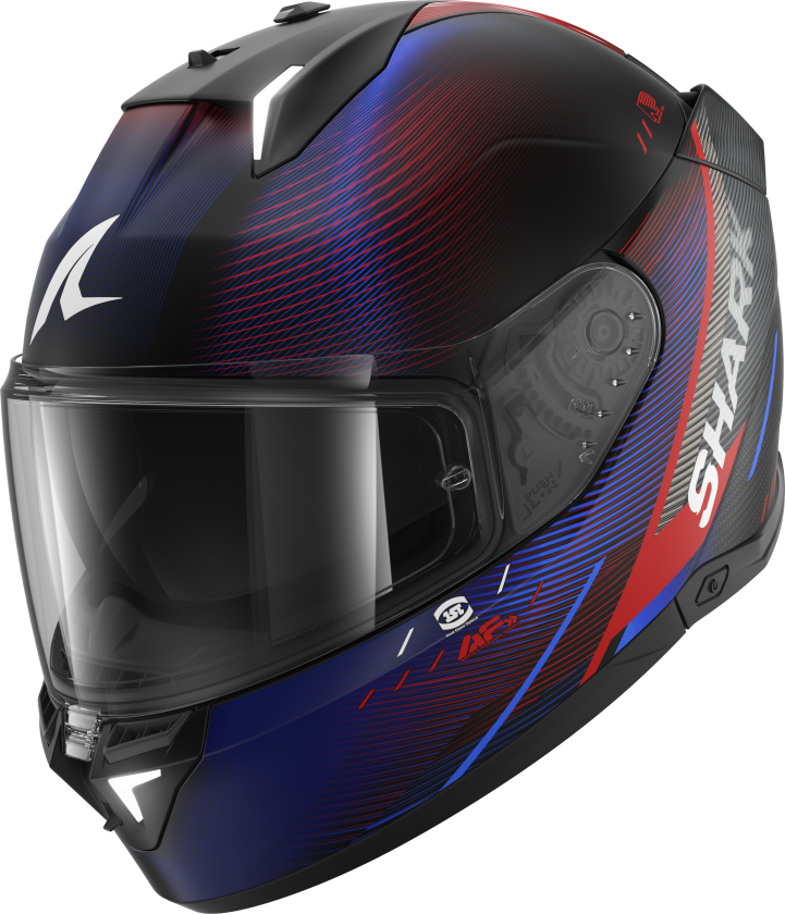 Helhjelm Shark Skwal I3 Speed-Tech Sort/Rød/BlåXXL