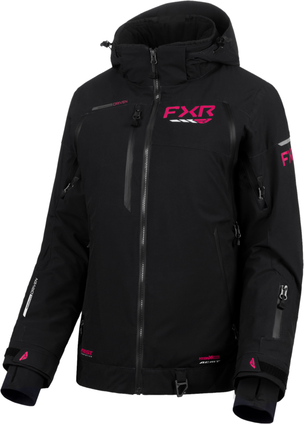 Vinterjakke FXR Velocity R-FX 26 Dame Svart/Razz10