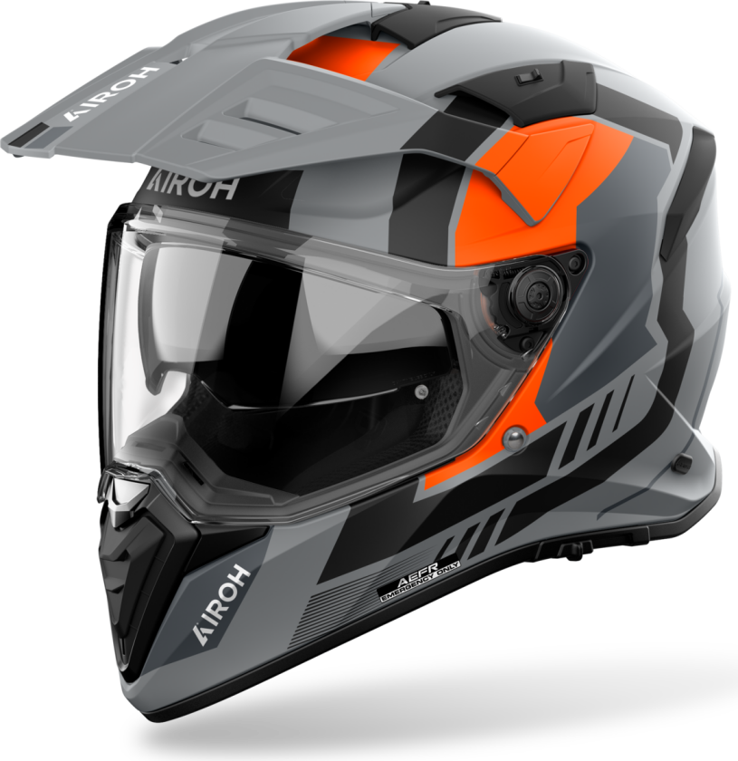 Adventurehjelm Airoh Bandit Oransje mattL