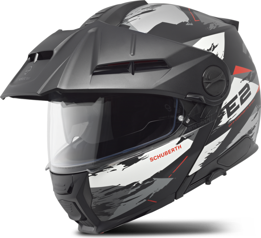 Åpningshjelm Schuberth E2 Trail GreyL