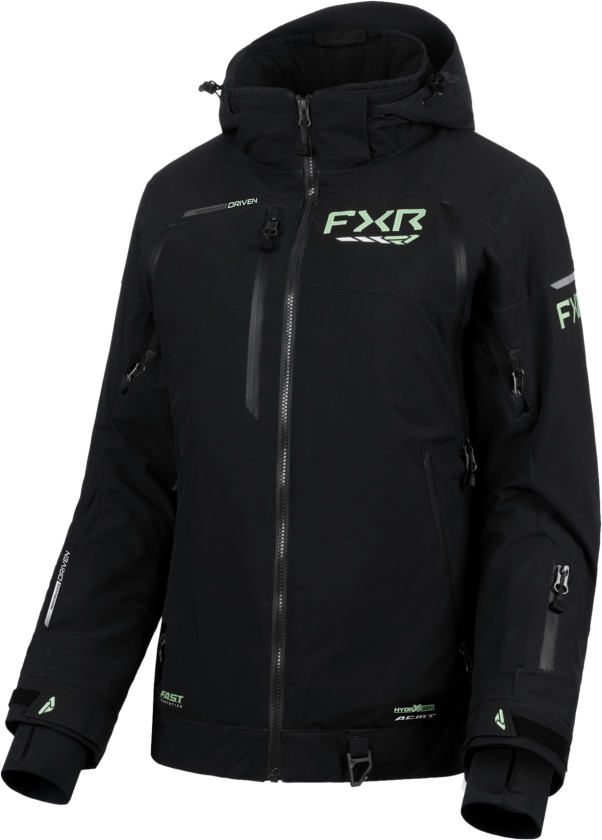 Vinterjakke FXR Velocity R-FX 26 Dame Svart/Lys salvie4