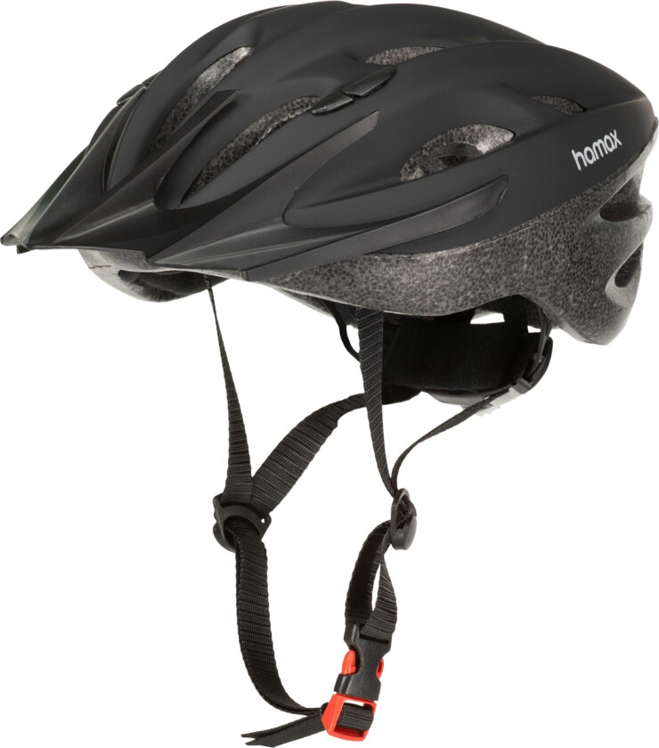 Zero bikehelmet 24, sykkelhjelm, unisex BLACK MATT