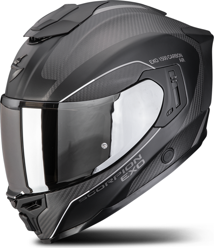Helhjelm Scorpion EXO-1500 Carbon Air Mundi Blade matt svart/sølvXL