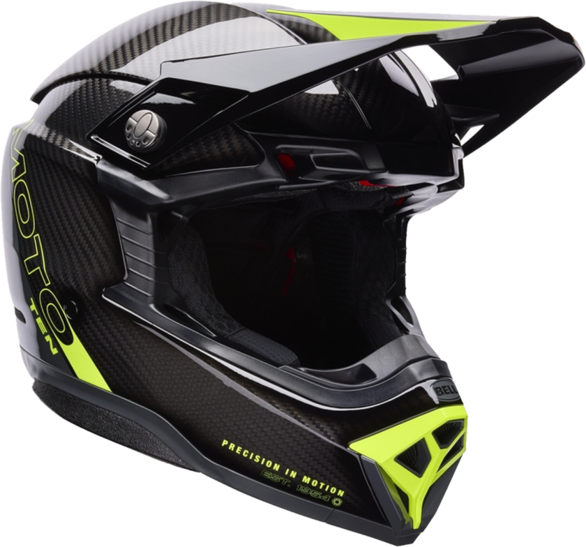Crosshjelm BELL Moto-10 Mips Strike gul/gråL