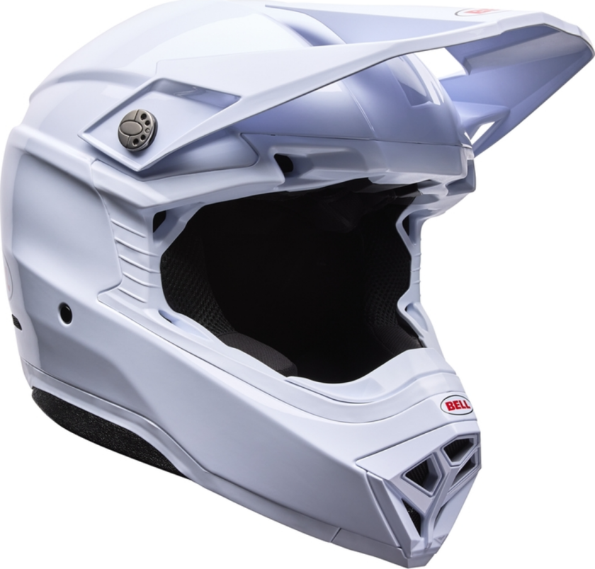 Crosshjelm BELL Moto-10 Mips Solid hvitL