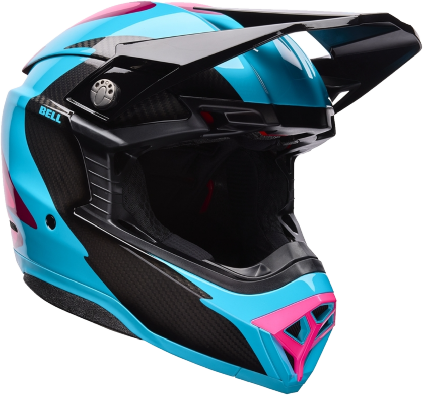 Crosshjelm BELL Moto-10 Mips Fluid Green/RosaL