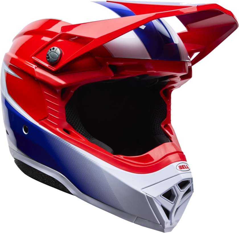 Crosshjelm BELL Moto-10 Mips Falcon Red/WhiteXL
