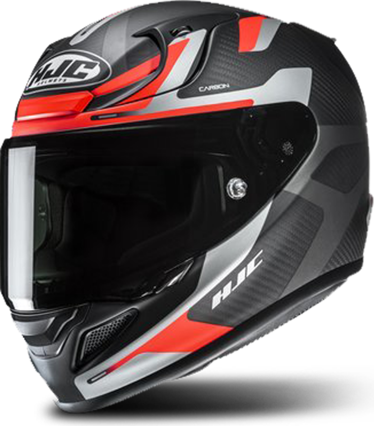 Helhjelm HJC RPHA 12 Carbon Xentra Svart/oransjeXXL